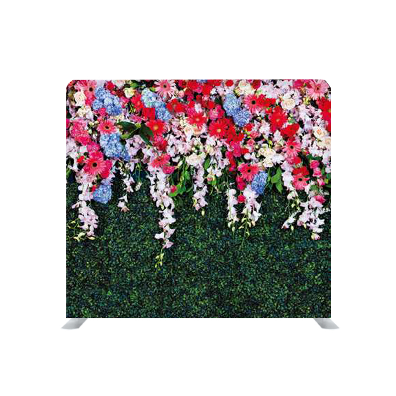 Floral 101-109: Double-Sided Tension Fabric Photo Booth Backdrop