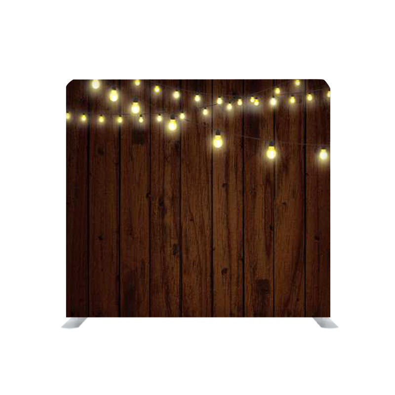 Rustic 13-14: Double-Sided Tension Fabric Photo Booth Backdrop