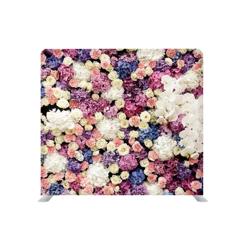 Floral 1-16: Double-Sided Tension Fabric Photo Booth Backdrop