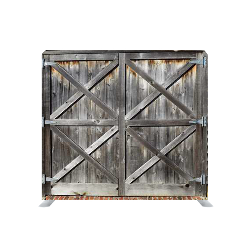 Rustic 42-45: Double-Sided Tension Fabric Photo Booth Backdrop