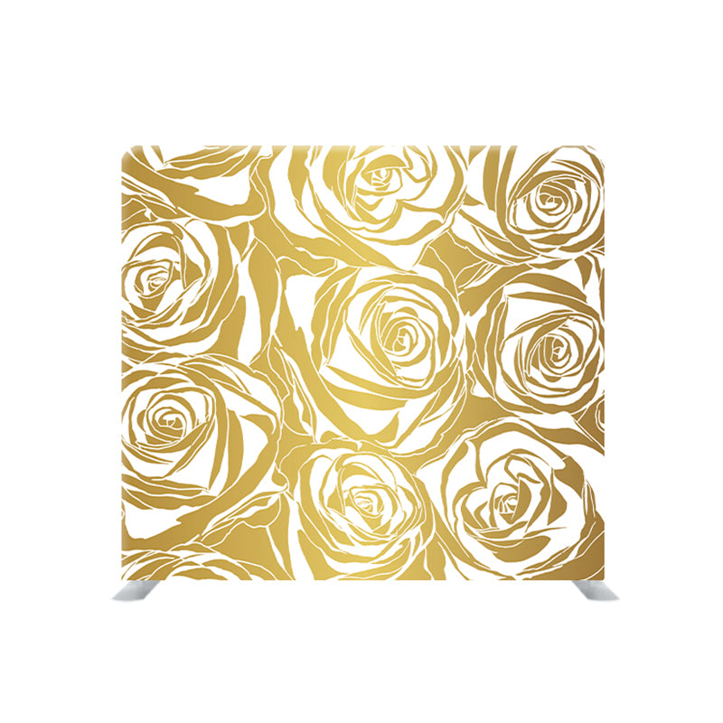 Floral 55-107: Double-Sided Tension Fabric Photo Booth Backdrop