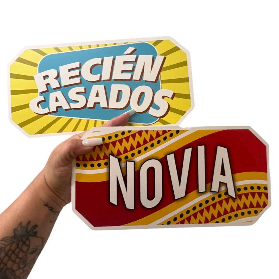 Spanish Photo Booth Prop Bundle