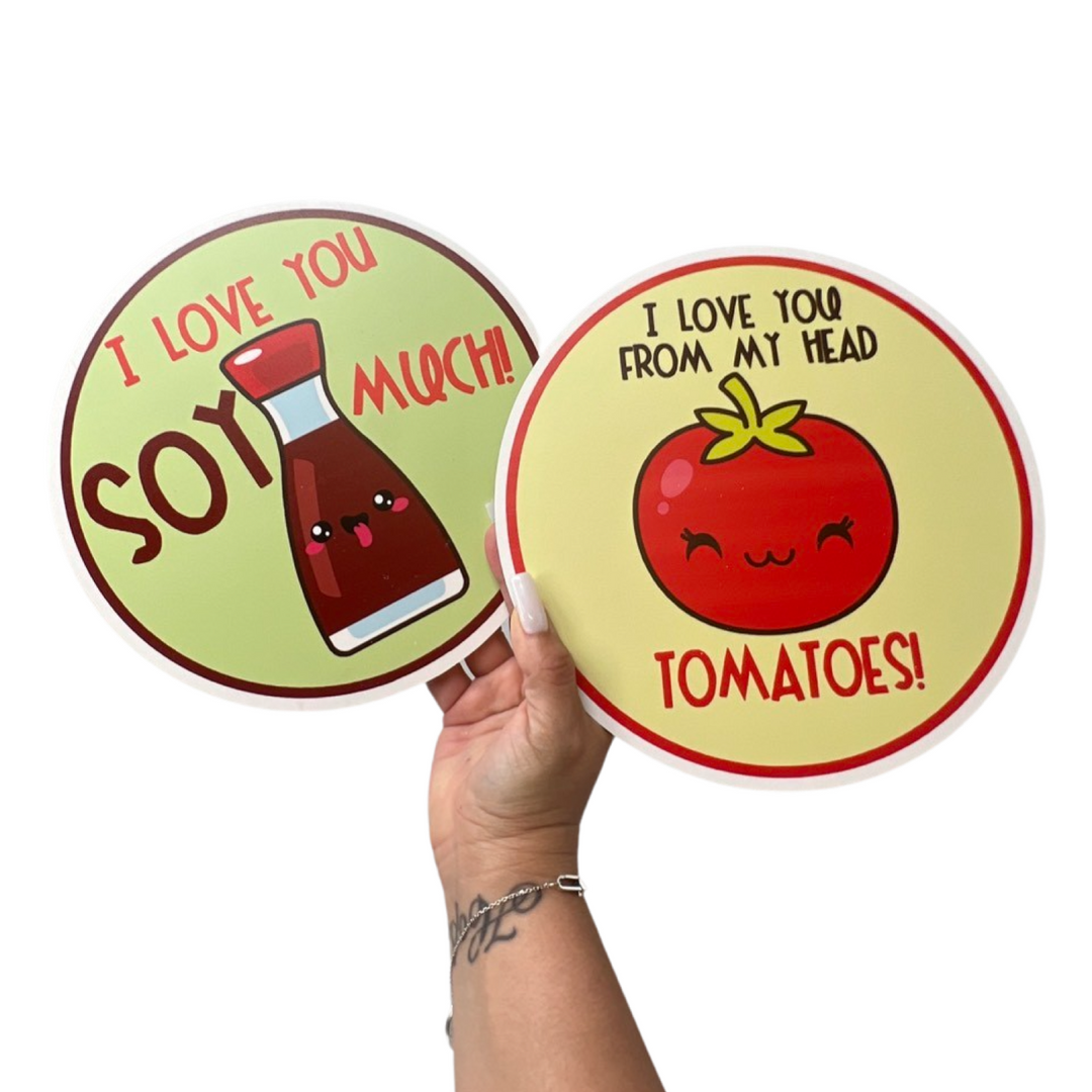 Food Puns Photo Booth Prop Bundle