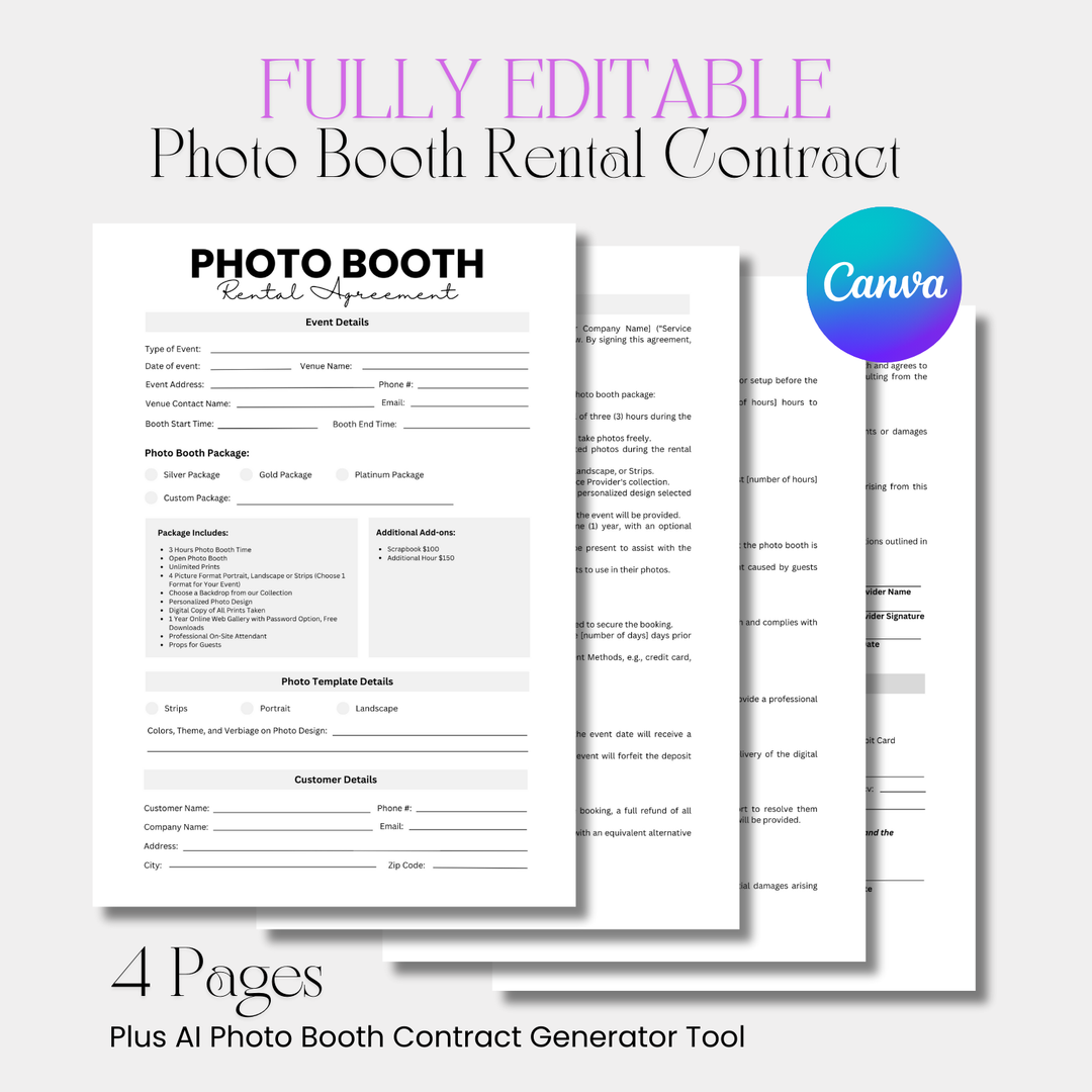 SnapPad Pro iPad Photo Booth Business Package