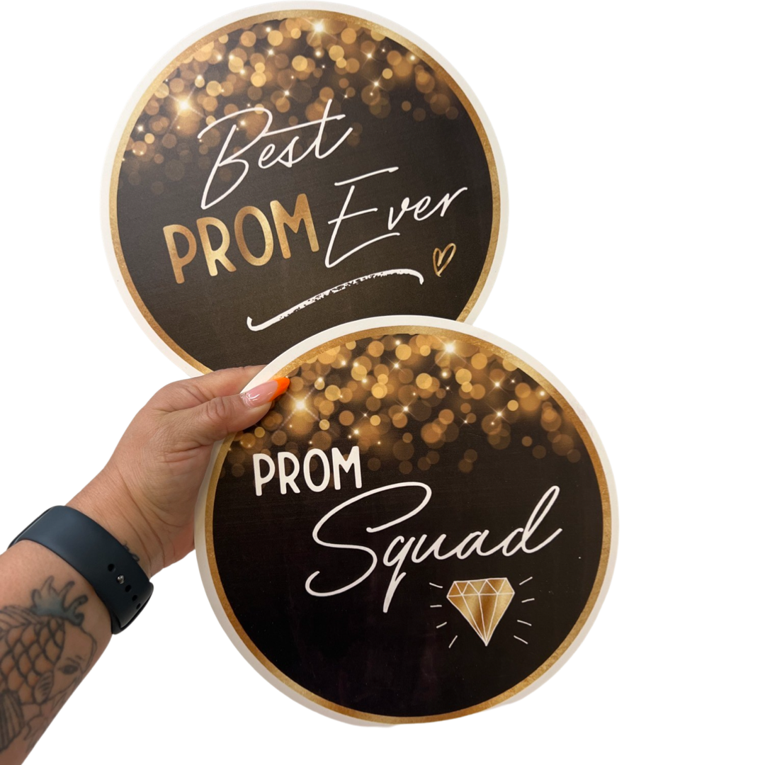 Prom Squad Photo Booth Prop Bundle